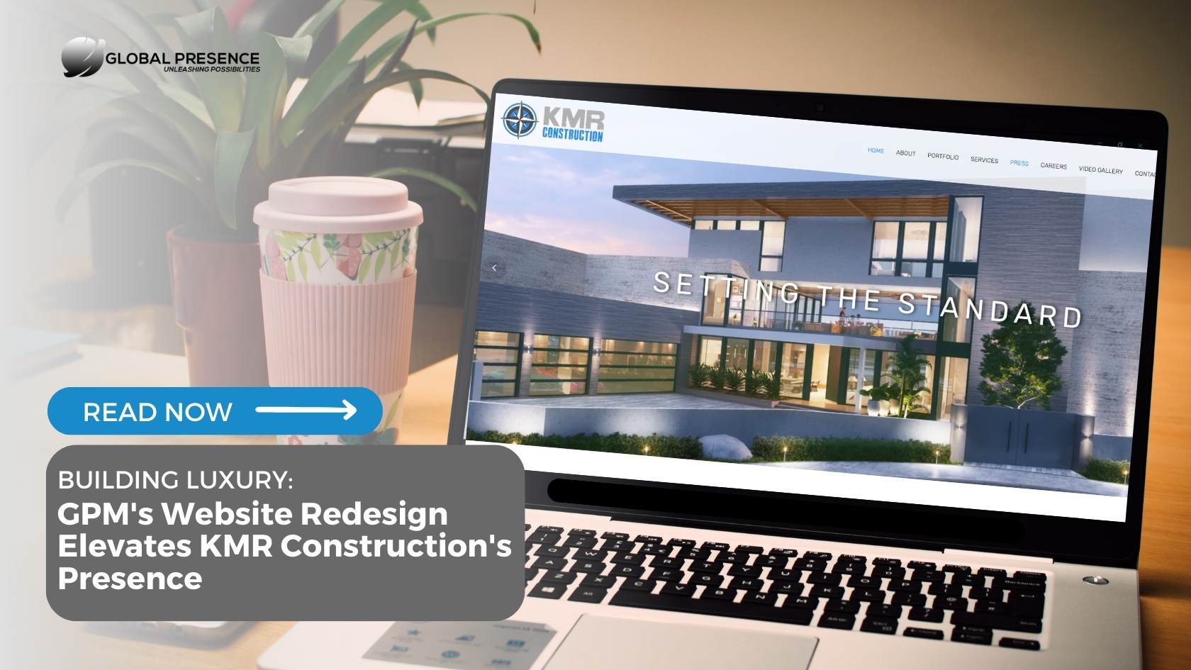 kmr construction revamped website