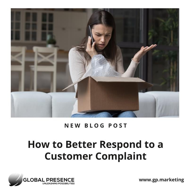 How to Better Respond to a Customer Complaint - Blog Banner