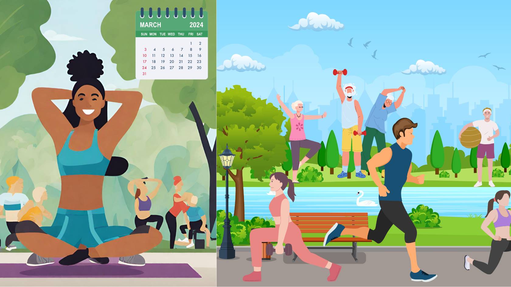 Spring Marketing Campaigns Ideas health and wellness